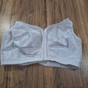 Platex white lace bra 42DD